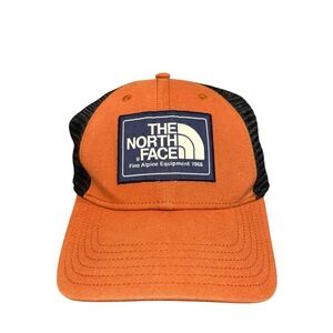 The North Face Hat Fine Alpine Equipment 1966 Orange Trucker